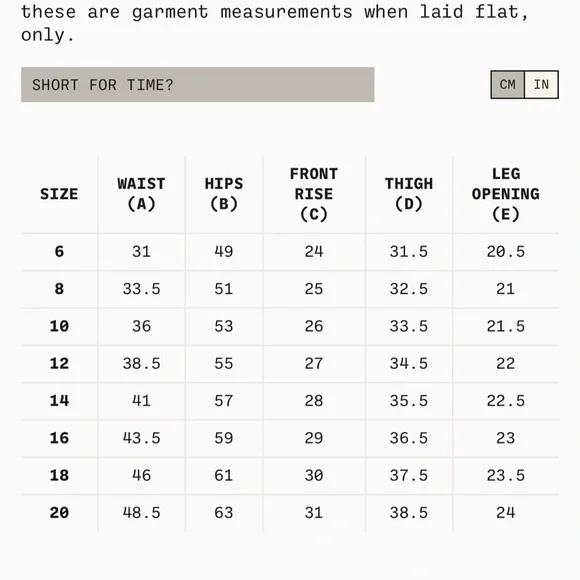 P&Co ALBION CARPENTER PANT - in Ecru Size UK14/US10 - Picture 8 of 16
